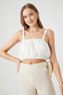 Women's Square-Neck Cropped Cami