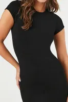 Women's Cutout Bodycon Mini T-Shirt Dress