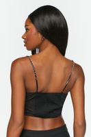 Women's Chain-Strap Bustier Crop Top