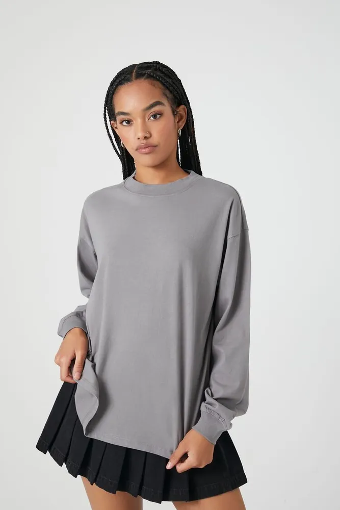 Women's Oversized Long-Sleeve T-Shirt