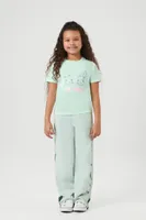 Girls Go Away Bunny T-Shirt (Kids) in Mint, 9/10