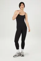 Women's Fitted Cami Jumpsuit in Black, XL