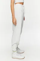 Women's Active Drawstring Zip-Hem Joggers in White, XS