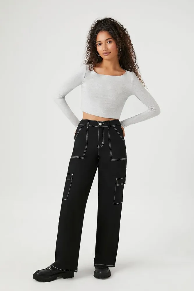 Women's Twill Cargo Pants