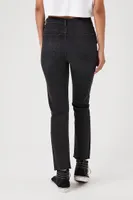 Women's High-Rise Mom Skinny Jeans in Washed Black, 27