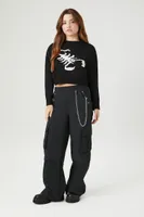 Women's Scorpion Cropped Sweater