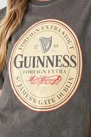 Women's Guinness Graphic T-Shirt Charcoal,