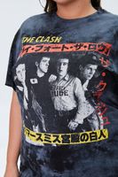 Women's The Clash Graphic T-Shirt in Black, 0X