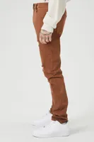 Men Distressed Mid-Rise Skinny Jeans