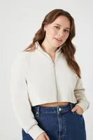 Women's French Terry Zip-Up Jacket