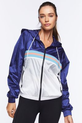 Women's Active Hooded Windbreaker Jacket