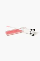 Panda Glitter Lip Gloss in Pink