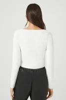 Women's Ribbed Knit Sweater