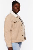 Women's Corduroy Jacket Tan,