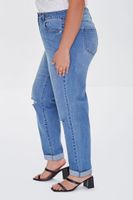 Women's Premium Boyfriend Jeans in Medium Denim, 14