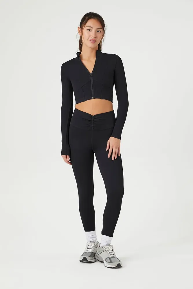 Forever 21 Women's Active Seamless Ruched Leggings