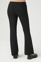 Women's Flare Trouser Pants in Black, 11