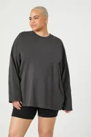 Women's Oversized Long-Sleeve Top