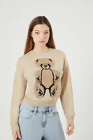 Women's Teddy Bear Graphic Sweater