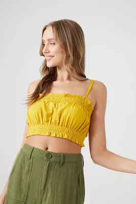 Women's Ruffle Cropped Cami