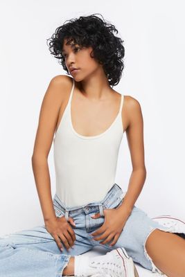 Women's Cotton-Blend Cami Bodysuit