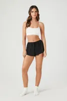 Women's Jersey Knit Pajama Shorts in Black