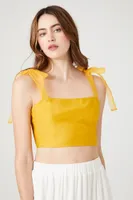 Women's Tie-Strap Crop Top