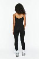 Women's Fitted Cami Jumpsuit in Black Small