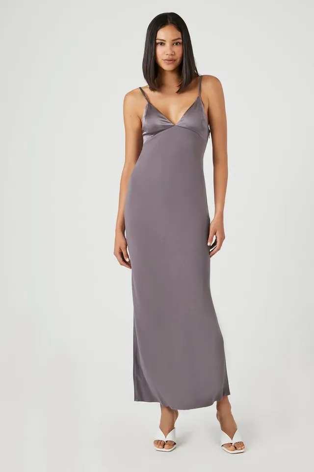 Grey Slip Dress