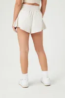 Women's Active Smocked Flare Shorts