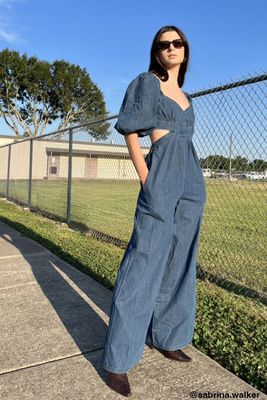 Forever 21 Jumpsuits  Buy Forever 21 Belted Cami Denim Overalls Dungarees  Online  Nykaa Fashion