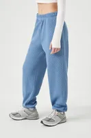 Women's Cotton-Blend High-Rise Joggers