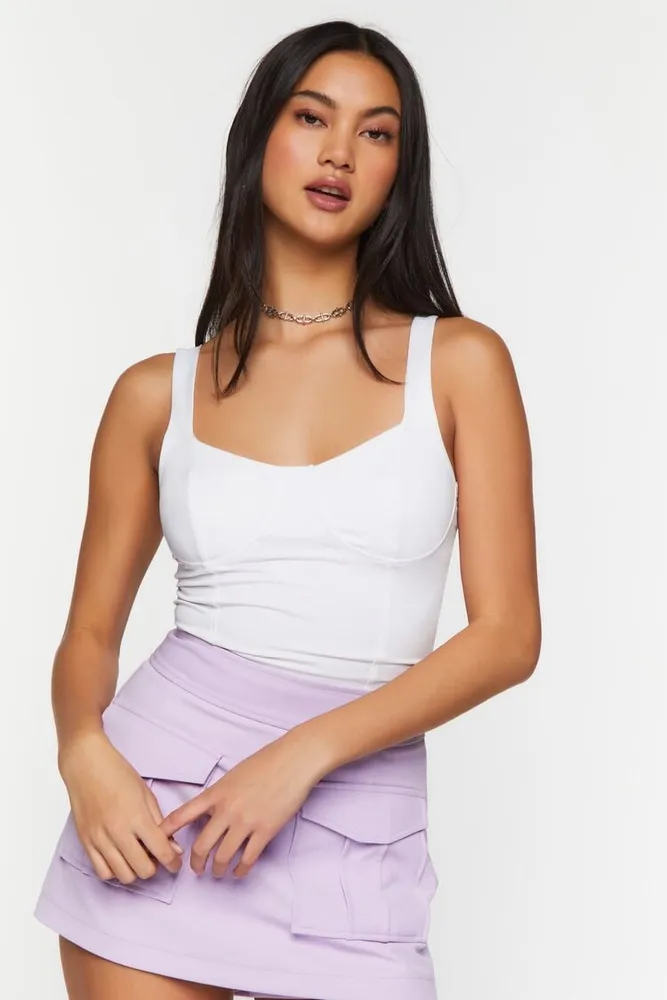 Women's Cropped Bustier Top