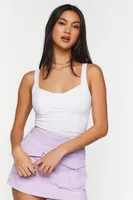 Women's Cropped Bustier Top Large