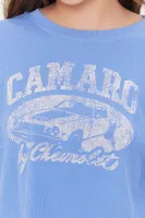 Women's Camaro Graphic T-Shirt in Blue/White, M/L