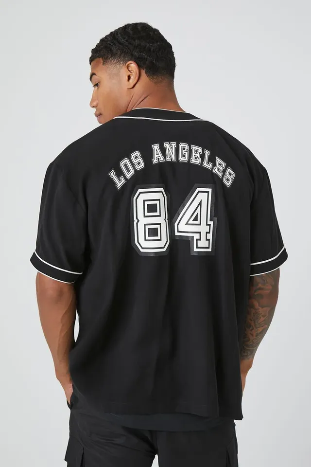 Men's Fanatics Branded Black La Galaxy Third Period Fashion Baseball Button-Up Jersey Size: Small