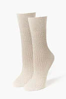 Textured Crew Socks