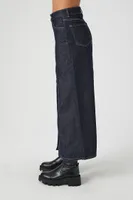 Women's Denim Maxi Slit Skirt Medium