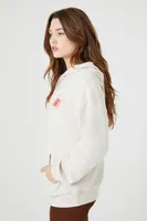 Women's Takoyaki House Graphic Hoodie Taupe/Taupe