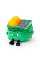 Punchkins Dumpster Fire Plush in Green