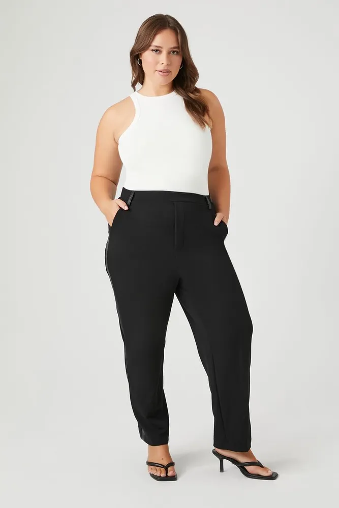 Forever 21 FOREVER 21+ Plus Size Faux Leather Leggings