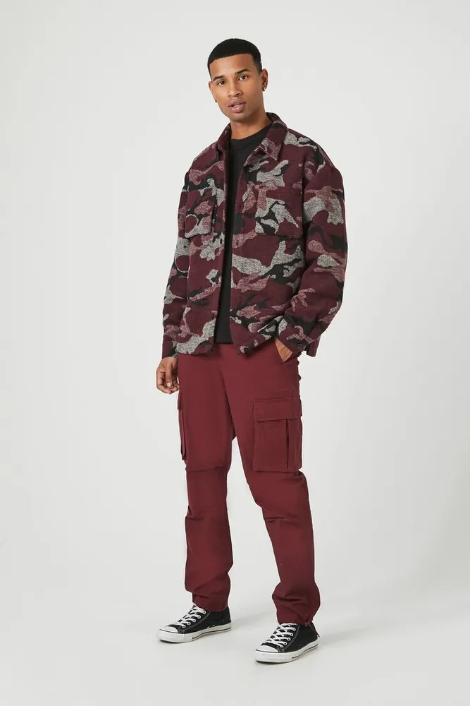 Men Drawstring Cargo Joggers