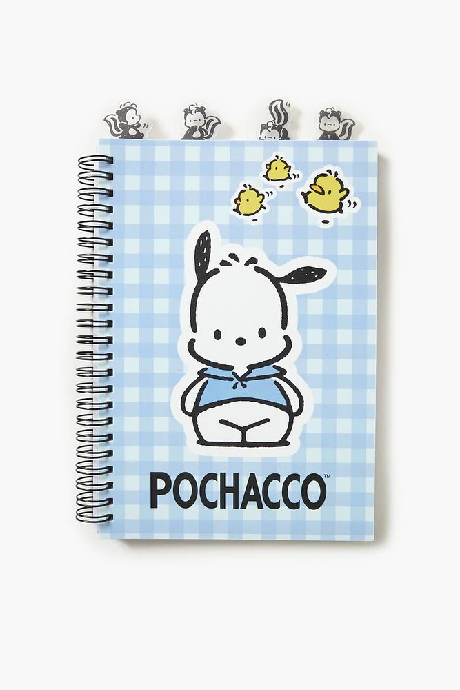 Pochacco Spiral Notebook in Blue