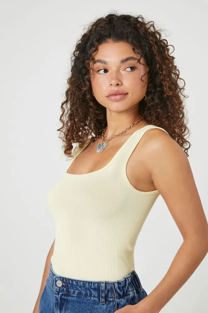 Women's Seamless Square-Neck Bodysuit