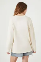 Women's Oversized Drop-Sleeve Top