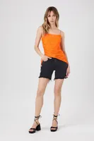 Women's Asymmetrical Drawstring Cami