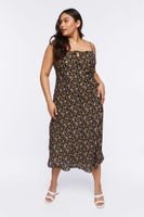 Women's Floral Print Maxi Dress