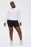 Women's Fleece Sweatshirt in Cream, 1X