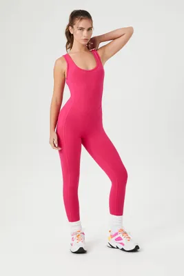 Women's Active Fitted Strappy Jumpsuit Hibiscus