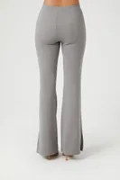 Women's Split-Hem Flare Leggings